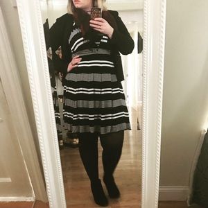 White House black market convertible dress